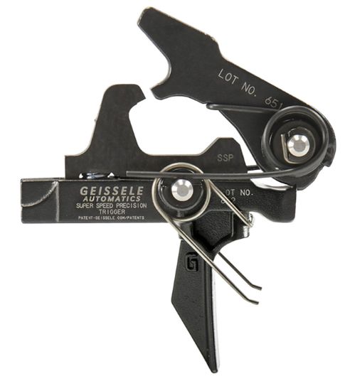 Picture of Geissele Automatics 05-483 Ssp Flat Bow Ar Style Mil-Spec Steel Black Oxide 3.5-4.5 Lbs 