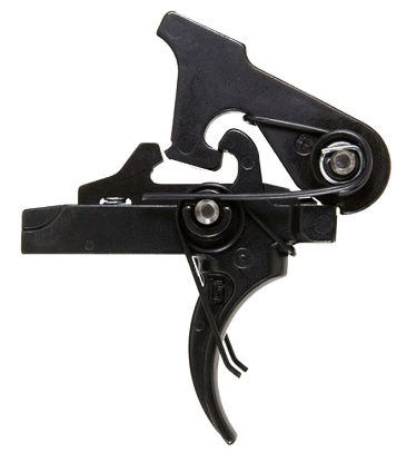 Picture of Geissele Automatics 05145 G2s Two-Stage Curved Trigger W/4.25-4.75 Lbs Draw Weight, Black Oxide Finish For Ar-15/Ar-10 