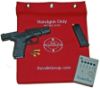 Picture of Safe Direction® Handgun Rated Composite Armor Dry-Fire Board Desk-Top Stand