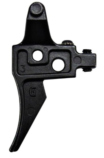 Picture of Geissele Automatics 05328 Super Sabra Lightning Bow Trigger Tavor & X95 Rifles Black Oxide 