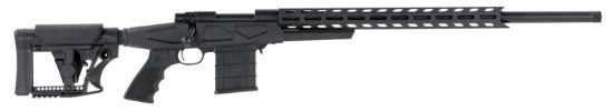 Picture of Howa Hcra73102 M1500 Apc Chassis 308 Win 10+1 24" Heavy Threaded Barrel, 6 Position Luth-Ar Mba-4 W/Aluminum Chassis Stock, Polymer Grip 