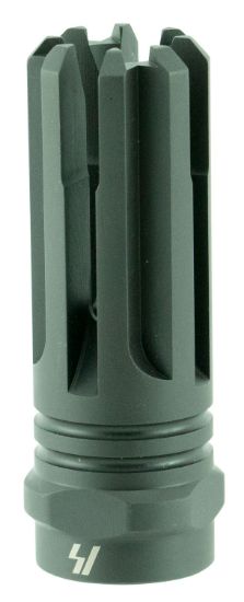 Picture of Strike Industries Venomfh308 Venom Flash Hider Black Steel With 5/8"-24 Tpi Threads, 2.16" Oal & 0.862" Diameter For 308 Win, 7.62X51mm Nato Ar-Platform 