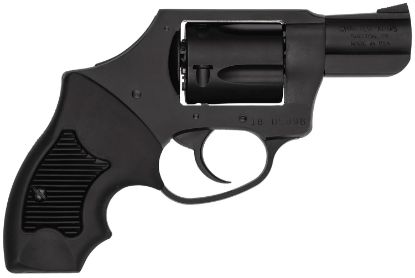 Picture of Charter Arms 13811 Undercover Lite Small 38 Special, 5 Shot 2" Black Steel Barrel & Cylinder, Black Passivate Aluminum Frame W/Black Finger Grooved Rubber Grip, Concealed Hammer 