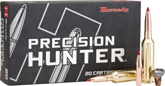 Picture of Hornady 81392 Precision Hunter 6Mm Creedmoor 103 Gr Extremely Low Drag Expanding 20 Per Box/ 10 Case 