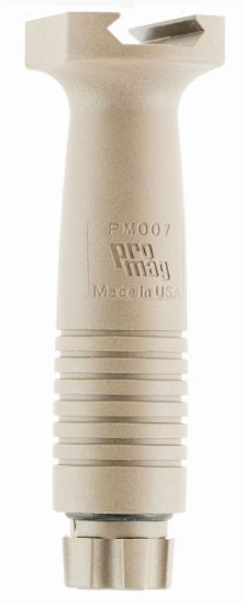 Picture of Promag Pm007fde Vertical Foregrip Swiss Pattern Ar-15, M16 Flat Dark Earth Polymer 