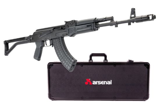 Picture of Arsenal Sam7sf 7.62X39 Ak-47 Black Rifle With Hard Case Cnc Foam Tsa Locks