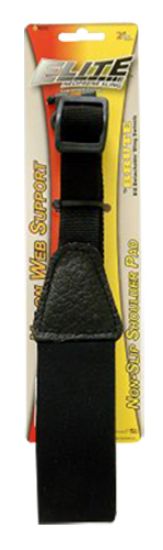 Picture of Outdoor Connection Nds90063 Elite Sling 1" Adjustable Black Neoprene/Leather Rifle/Shotgun 