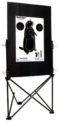 Picture of Champion Targets 40884 Folding Stand W/Case Black Steel 19.50" W X 28.50" H X 16" D 