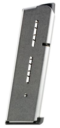 Picture of Wilson Combat 47Dc 1911 8Rd Detachable W/ Lo-Profile Steel Floor Plate 45 Acp Fits 1911 Government Stainless Steel 