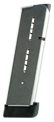 Picture of Wilson Combat 47De 1911 8Rd Extended 45 Acp Fits 1911 Government Stainless Steel 