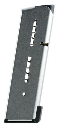 Picture of Wilson Combat 47Dox 1911 8Rd Detachable W/ Lo-Profile Steel Floor Plate 45 Acp Stainless Steel 
