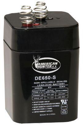 Picture of American Hunter De30053 Hr Rechargeable Lantern Battery 6 Volt 5 Amp 