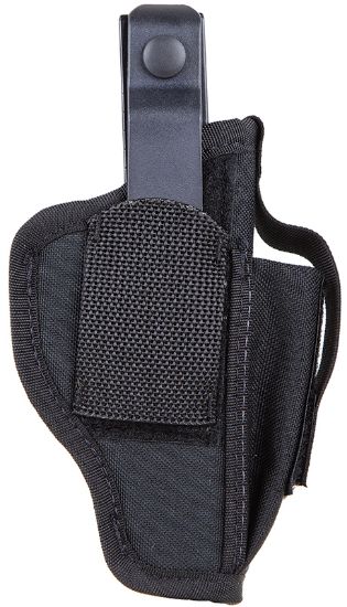 Picture of Blackhawk 40Am01bk Multi-Use Iwb/Owb Size 01 Black Nylon Belt Clip Fits Medium Autos Fits 3-4" Barrel Ambidextrous 