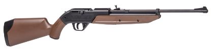 Picture of Crosman 760B 760 Pumpmaster Pump Air Rifle 177 18+1 Black Smooth Bore Steel Barrel, Black Receiver, Brown Synthetic Stock, Crossbolt Safety 