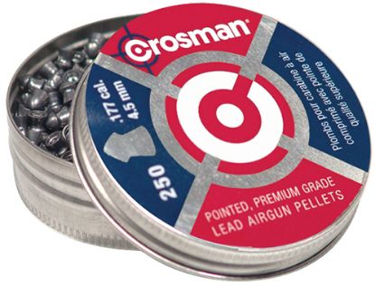 Picture of Crosman P177 Premier Pointed 177 Lead Pointed Hunting Pellet 250 Per Tin 