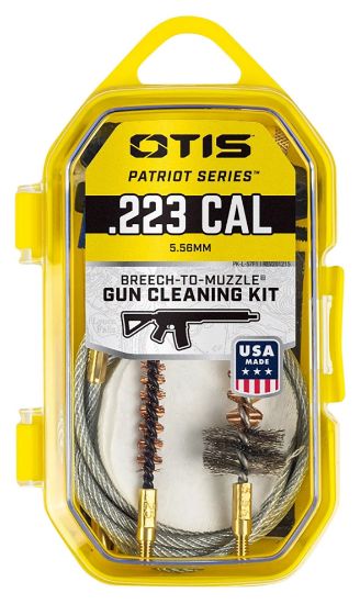 Picture of Otis Fg70125 Patriot Cleaning Kit .223 Rem 5.56 Rifle/15 Pieces Yellow Plastic Box Case 