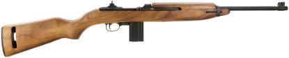 Picture of Auto-Ordnance Aom130 M1 Carbine 30 Carbine 18" Barrel 15+1, Black Parkerized Metal Finish, American Walnut Stock, Crossbolt Safety 
