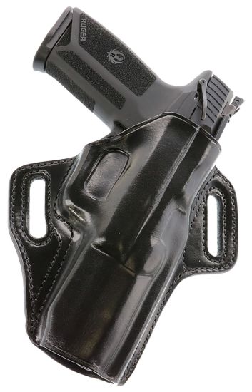 Picture of Galco Con458b Concealable Owb Black Leather Belt Slide Fits Fn Five-Seven Usg Fits Ruger 57 Fits Fn Five-Seven Mk2 Right Hand 