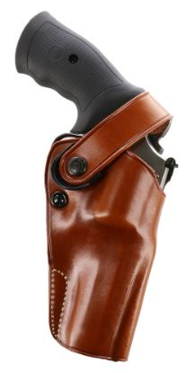 Picture of Galco Dao178 Dao Owb Tan Leather Belt Slide Fits Ruger Redhawk Right Hand 