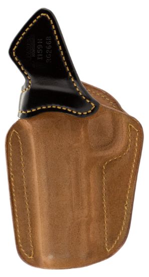 Picture of Galco Rg266b Royal Guard 2.0 Iwb Natural/Black Horsehide Belt Clip/Belt Loop Fits 1911 Fits 4-4.25" Barrel Right Hand 