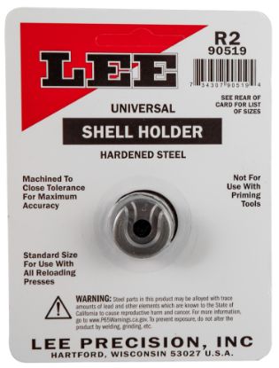 Picture of Lee Precision 90519 Shell Holder Universal #2R 25/06 / 7Mm08 / 8X57 Mauser / 45 Acp 