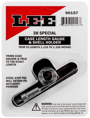 Picture of Lee Precision 90157 Case Length Gauge 38 Special 