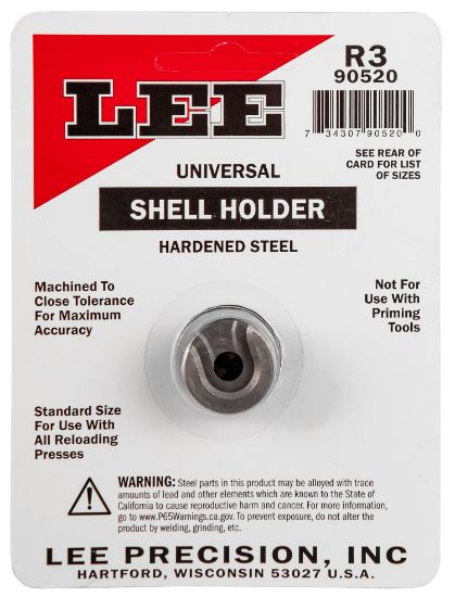 Picture of Lee Precision 90520 Shell Holder Universal #3R 30/30 / 32/40 / 6.5X55 Mauser 