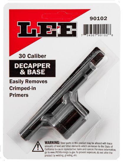 Picture of Lee Precision 90102 Decapper & Base 30 Caliber 