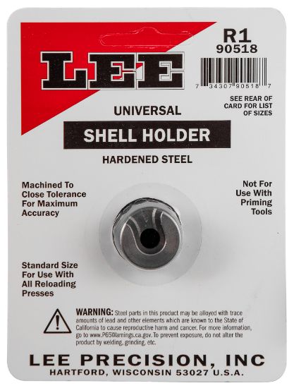 Picture of Lee Precision 90518 Shell Holder Universal #1R 38 Short & Long Colt / 38 Special / 357 Mag 