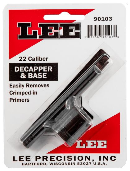 Picture of Lee Precision 90103 Decapper & Base 22 Caliber 