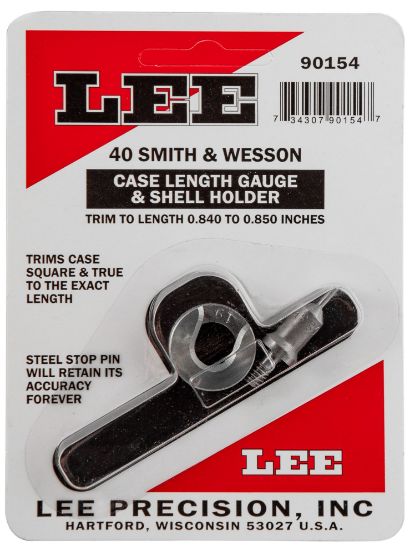 Picture of Lee Precision 90154 Case Length Gauge 40 S&W 