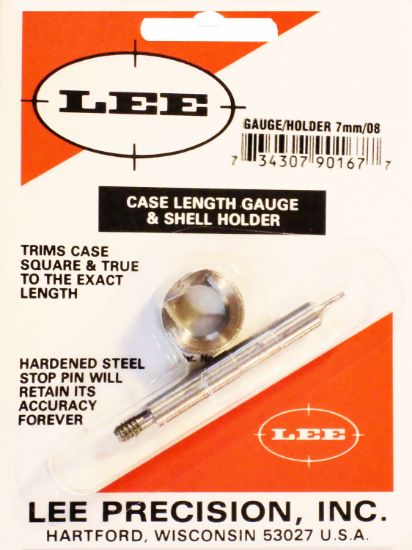 Picture of Lee Precision 90167 Case Length Gauge 7Mm-08 Rem 