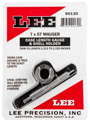 Picture of Lee Precision 90130 Case Length Gauge 7X57mm Mauser Steel 0.07 Lbs 