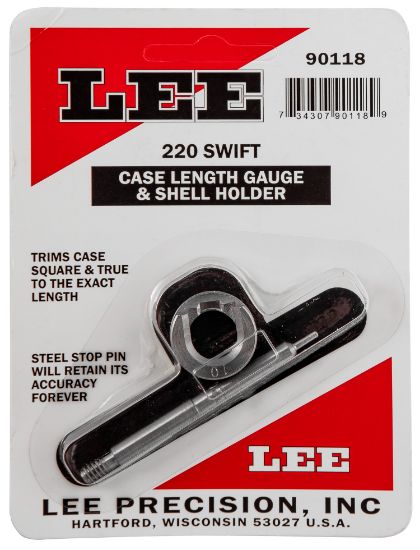 Picture of Lee Precision 90118 Case Length Gauge 220 Swift Steel 