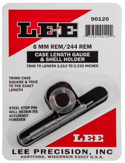 Picture of Lee Precision 90120 Case Length Gauge 6Mm Rem / 244 Rem 