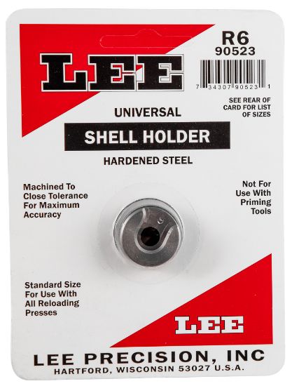 Picture of Lee Precision 90523 Shell Holder Universal #6R 218 Bee / 25/20 / 32/20 