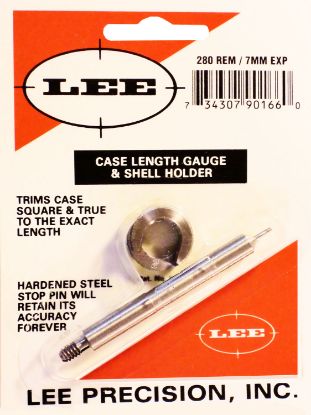 Picture of Lee Precision 90166 Case Length Gauge 280 Ackley Improved / 280 / 7Mm Express 