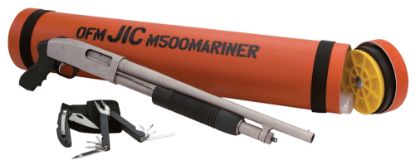 Picture of Mossberg 52340 500 Jic Cruiser 12 Gauge 5+1 3" 18.50" Barrel W/Marinecote Finish, Synthetic Pistol Grip Includes Orange Carrying Tube & Survival-Kit-In-A-Can 