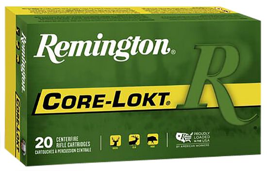 Picture of Remington Ammunition 27657 Core-Lokt 6.5 Creedmoor 140 Gr Pointed Soft Point Core Lokt 20 Per Box/ 10 Case 