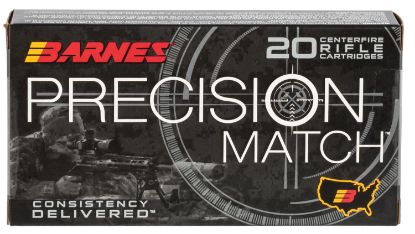 Picture of Barnes Bullets 30742 Precision Match 260 Rem 140 Gr Open Tip Match Boat Tail 20 Per Box/ 10 Case 