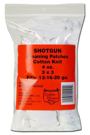 Picture of Southern Bloomer 104 Cleaning Patches Shotgun 12Ga, 16Ga, 20Ga Cotton 85 Per Bag 