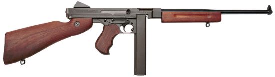 Picture of Thompson Tm1 M1 Carbine Carbine 45 Acp Caliber With 16.50" Barrel, 30+1 Capacity (Stick), Blued Metal Finish, American Walnut Stock Wood Grip Right Hand 