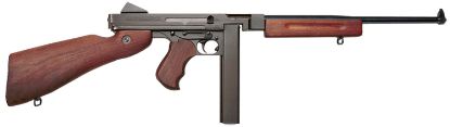 Picture of Thompson Tm1c M1 Carbine Lightweight Carbine 45 Acp Caliber With 16.50" Barrel, 30+1 Capacity (Stick), Black Hard Coat Anodized Metal Finish, American Walnut Stock Wood Grip Right Hand 