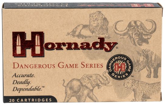 Picture of Hornady 8231 Dangerous Game 375 Ruger 270 Gr Interlock Spire Point Recoil Proof 20 Per Box/ 6 Case 