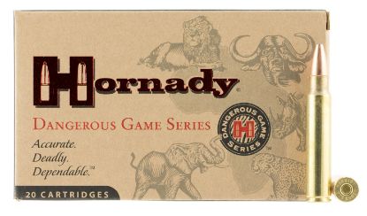 Picture of Hornady 8232 Dangerous Game 375 Ruger 300 Gr Dangerous Game Solid 20 Per Box/ 6 Case 