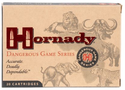 Picture of Hornady 8242 Dangerous Game 450-400 Nitro Express 400 Gr Dangerous Game Solid 20 Per Box/ 6 Case 