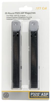 Picture of Sig Sauer Airguns Airampc17720 Replacement Magazine 177 Polymer 