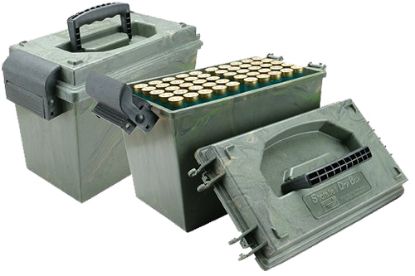 Picture of Mtm Case-Gard Sd1001209 Shotshell Dry Box Shotgun Wild Camo Polypropylene 100Rd 
