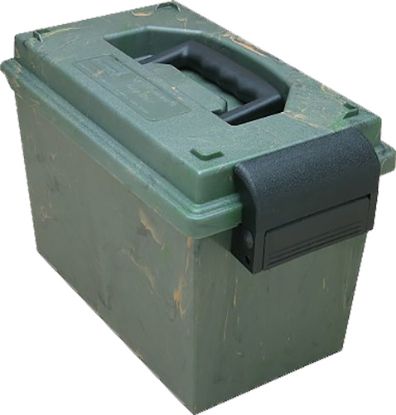 Picture of Mtm Case-Gard Sdb011 Sportsmen Dry Box Green Polypropylene 