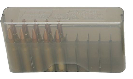 Picture of Mtm Case-Gard J20xs41 J-20 Slip Top Multi-Caliber Rifle Clear Smoke Polypropylene 20Rd 